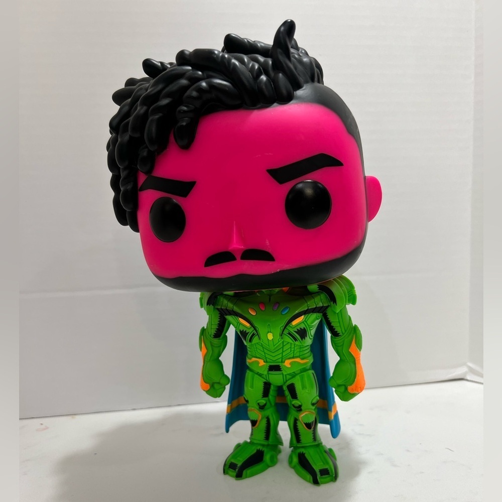 Marvel Bright Green Figure with Pink and Black Accents